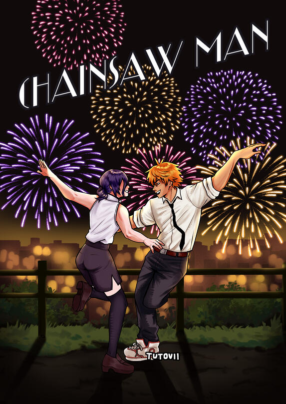 Chainsaw Man La La Land poster Chainsaw Man La La Land poster