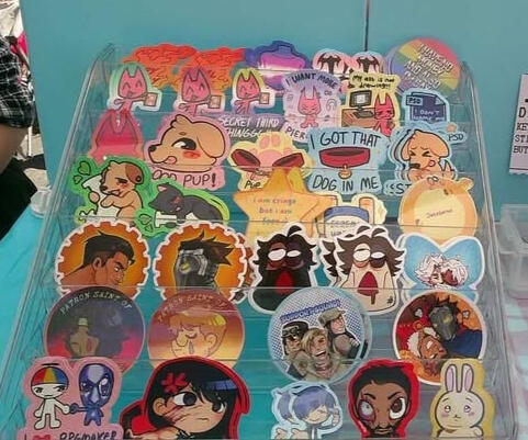 Booth Stickers
