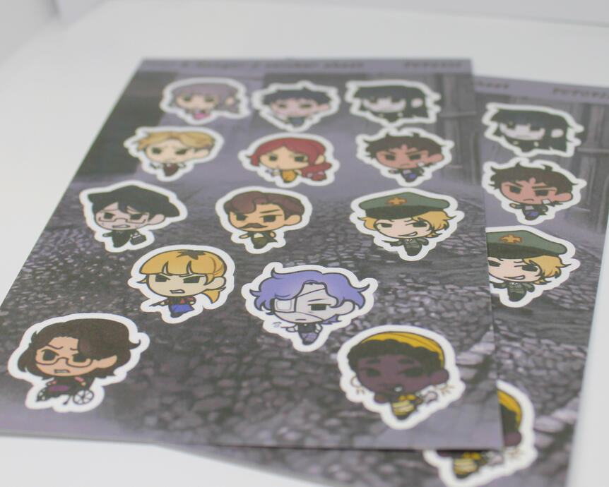 Fear &amp; Hunger Termina Sticker Sheet