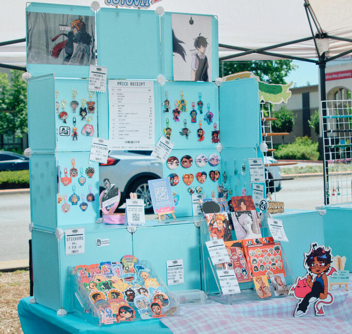 First Selection Market Booth