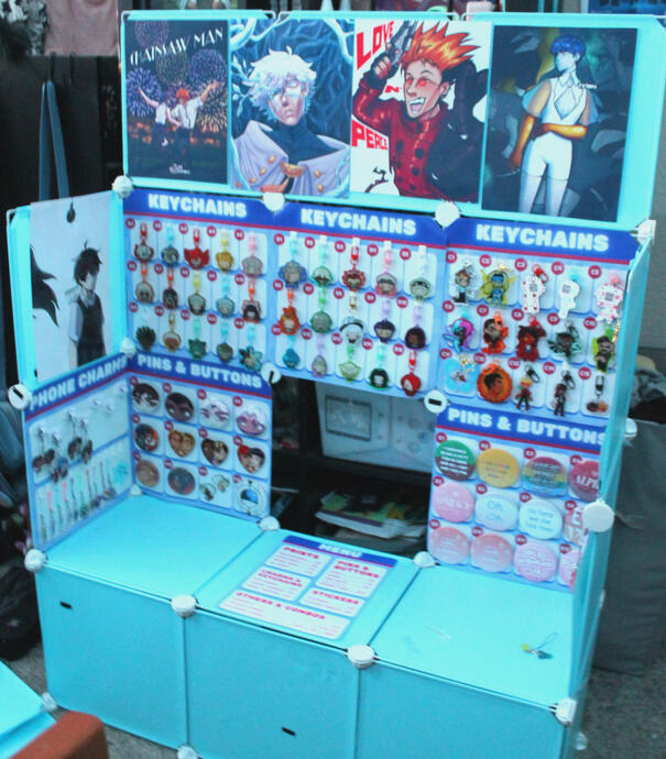 Current Booth Setup