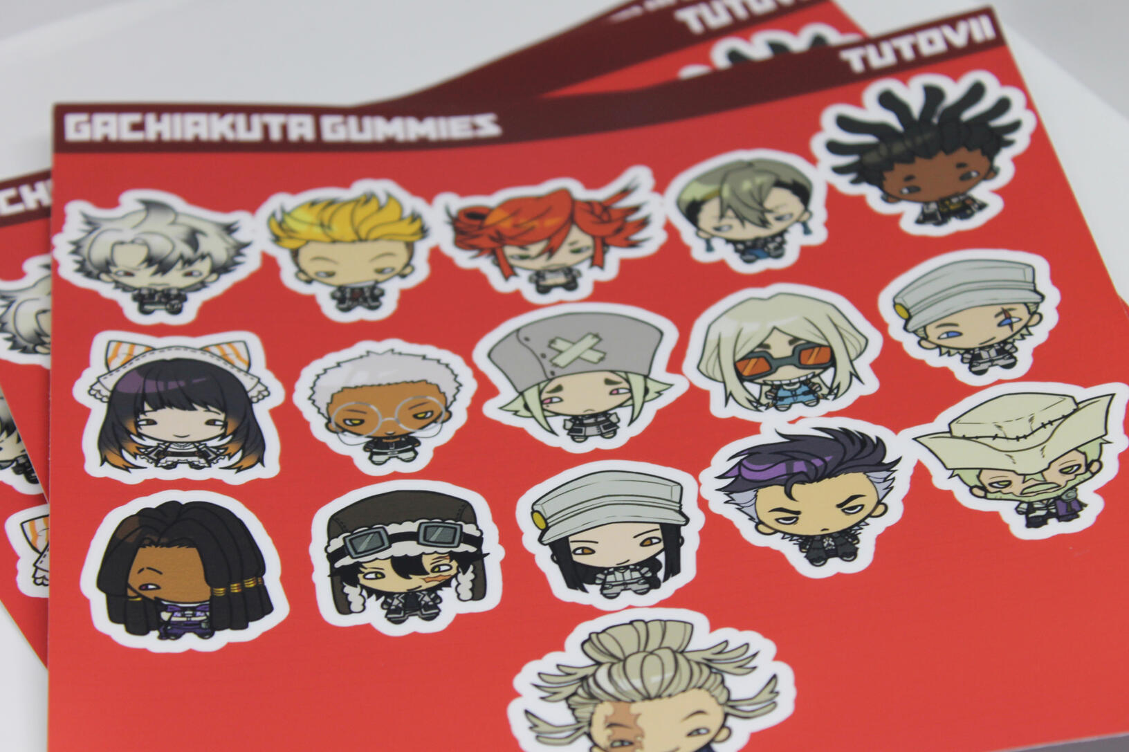 Gachiakuta sticker sheet