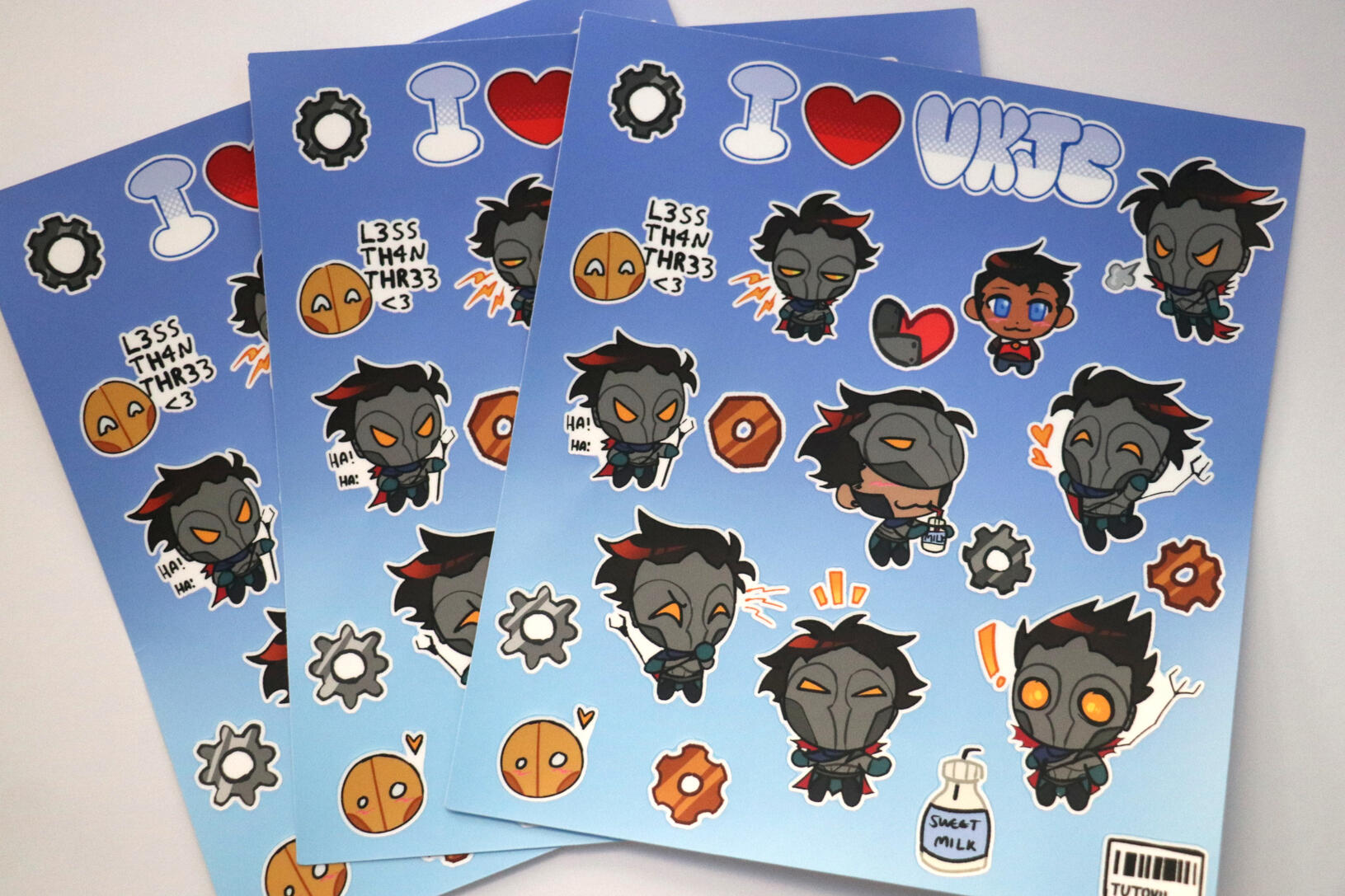 Viktor Sticker Sheet