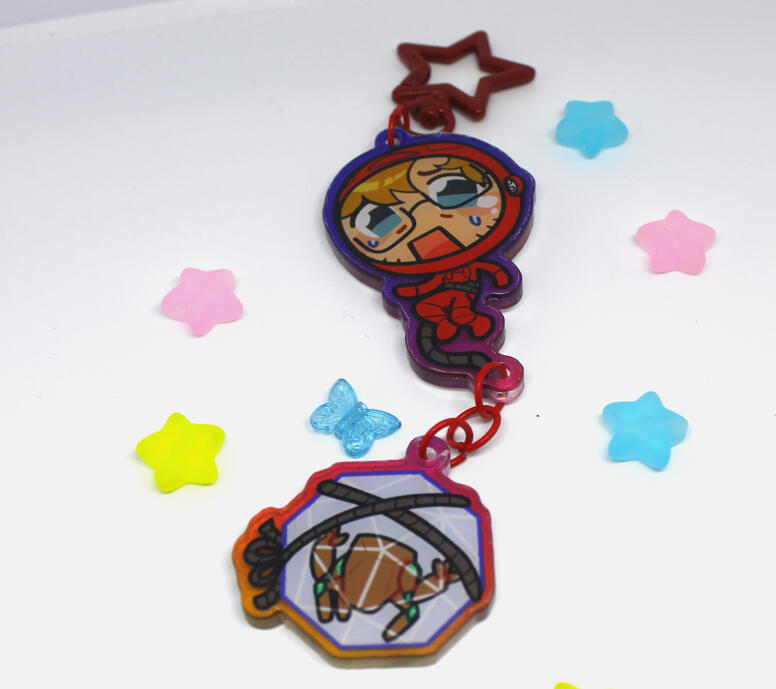 Project Hail Mary 2 pc Charm