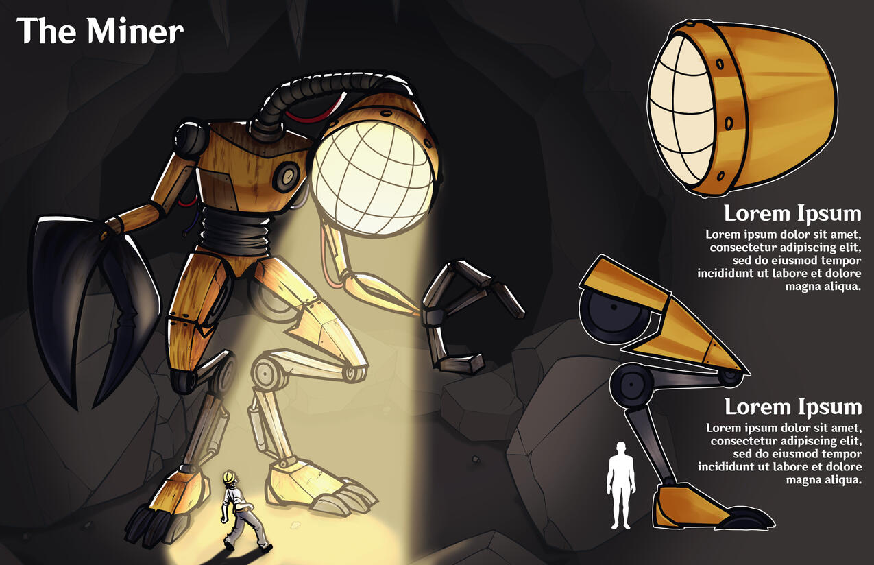 technical illustration for a college assignment